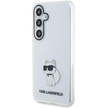 Заредете изображение във визуализатора на галерията – Оригинален гръб KARL LAGERFELD за SAMSUNG S24 KLHCS24SHNCHTCT (IML NFT CHOUPETTE) прозрачен
