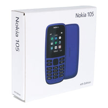 Заредете изображение във визуализатора на галерията – NOKIA мобилен телефон 105 Single Sim черен
