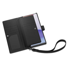 Заредете изображение във визуализатора на галерията – SPIGEN WALLET S Plus книга за SAMSUNG S24 Ultra черна
