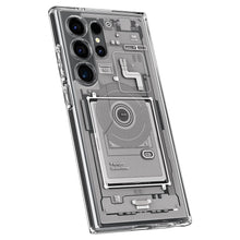 Заредете изображение във визуализатора на галерията – SPIGEN ULTRA HYBRID калъф за SAMSUNG S24 Ultra zero one бял
