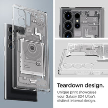 Заредете изображение във визуализатора на галерията – SPIGEN ULTRA HYBRID калъф за SAMSUNG S24 Ultra zero one бял

