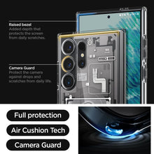 Заредете изображение във визуализатора на галерията – SPIGEN ULTRA HYBRID калъф за SAMSUNG S24 Ultra zero one бял
