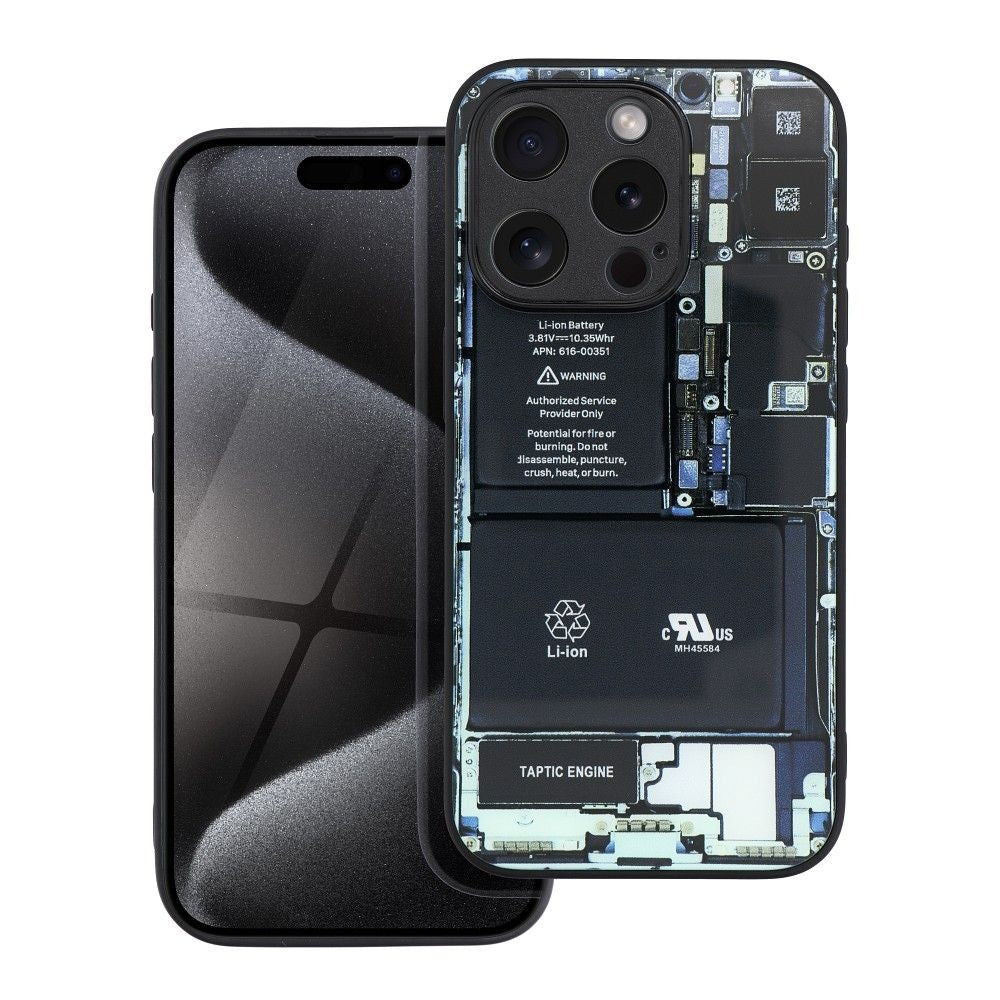 Гръб TECH за IPHONE 15 design 1