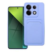 Заредете изображение във визуализатора на галерията – Гръб CARD за XIAOMI Redmi NOTE 13 Pro 5G виолетов
