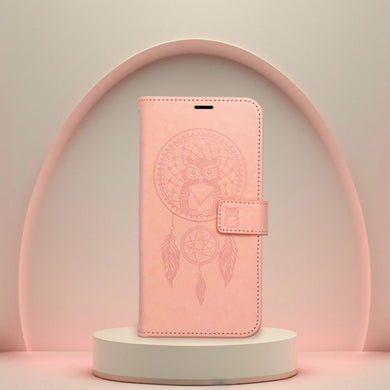 Калъф тип книга MEZZO за XIAOMI Redmi Note 13 Pro 5G dreamcatcher праскова fuzz