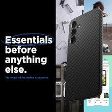 Заредете изображение във визуализатора на галерията – SPIGEN LIQUID AIR калъф за SAMSUNG A35 5G matte черен
