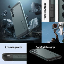 Заредете изображение във визуализатора на галерията – Оригинален гръб SPIGEN TOUGH ARMOR for SAMSUNG A35 5G abyss зелен

