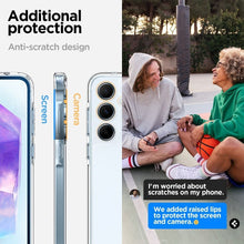 Заредете изображение във визуализатора на галерията – SPIGEN ULTRA HYBRID калъф за SAMSUNG A55 5G прозрачен
