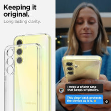 Заредете изображение във визуализатора на галерията – SPIGEN ULTRA HYBRID калъф за SAMSUNG A55 5G прозрачен

