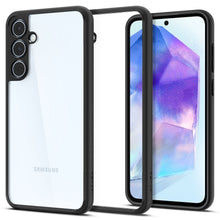 Заредете изображение във визуализатора на галерията – SPIGEN ULTRA HYBRID калъф за SAMSUNG A55 5G matte черен
