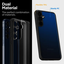 Заредете изображение във визуализатора на галерията – SPIGEN ULTRA HYBRID калъф за SAMSUNG A55 5G matte черен
