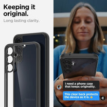 Заредете изображение във визуализатора на галерията – SPIGEN ULTRA HYBRID калъф за SAMSUNG A55 5G matte черен
