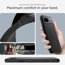 Заредете изображение във визуализатора на галерията – SPIGEN LIQUID AIR калъф за GOOGLE PIXEL 8A matte черен
