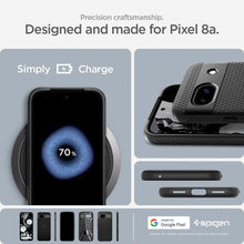 Заредете изображение във визуализатора на галерията – SPIGEN LIQUID AIR калъф за GOOGLE PIXEL 8A matte черен
