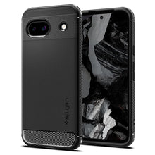 Заредете изображение във визуализатора на галерията – SPIGEN RUGGED ARMOR калъф за GOOGLE Pixel 8A matte черен
