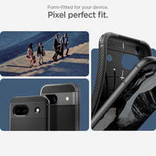 Заредете изображение във визуализатора на галерията – SPIGEN RUGGED ARMOR калъф за GOOGLE Pixel 8A matte черен
