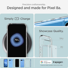 Заредете изображение във визуализатора на галерията – SPIGEN ULTRA HYBRID калъф за GOOGLE Pixel 8A crystal clear
