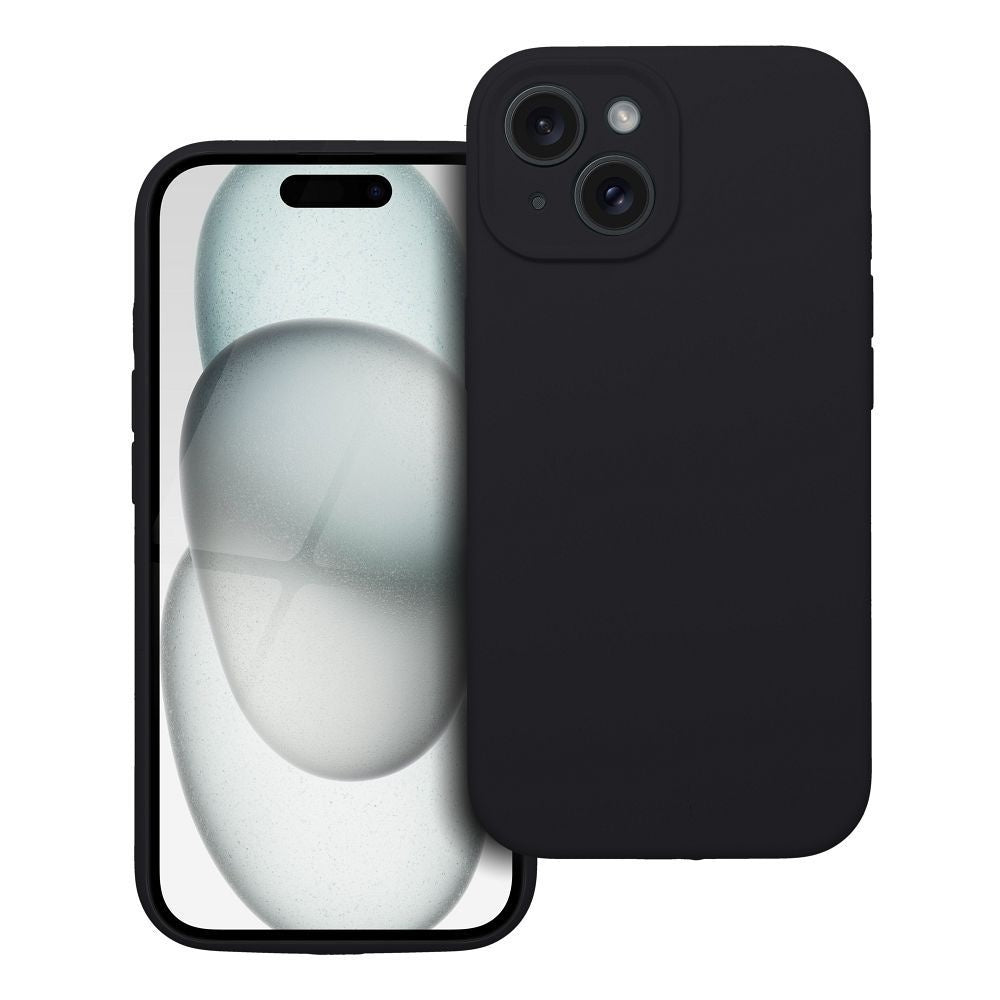 Силиконов гръб 2mm за IPHONE 15 черен
