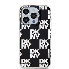 Заредете изображение във визуализатора на галерията – DKNY калъф за IPHONE 15 Pro DKHCP15LHDLCEK (DKNY HC PC TPU Кариран модел) черен
