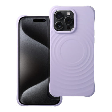 Гръб Silicone Zephyr Mag Cover съвместим с MagSafe за IPHONE 15 lilac