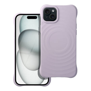 Гръб Silicone Zephyr Mag Cover съвместим с MagSafe за IPHONE 15 PLUS lilac