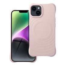 Заредете изображение във визуализатора на галерията – Гръб Silicone Zephyr Mag Cover съвместим с MagSafe за IPHONE 14 розов
