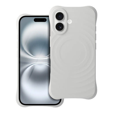 Гръб Silicone Zephyr Mag Cover съвместим с MagSafe за IPHONE 16 бял