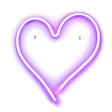 Заредете изображение във визуализатора на галерията – Неонов LED на USB - СЪРЦЕ модел

