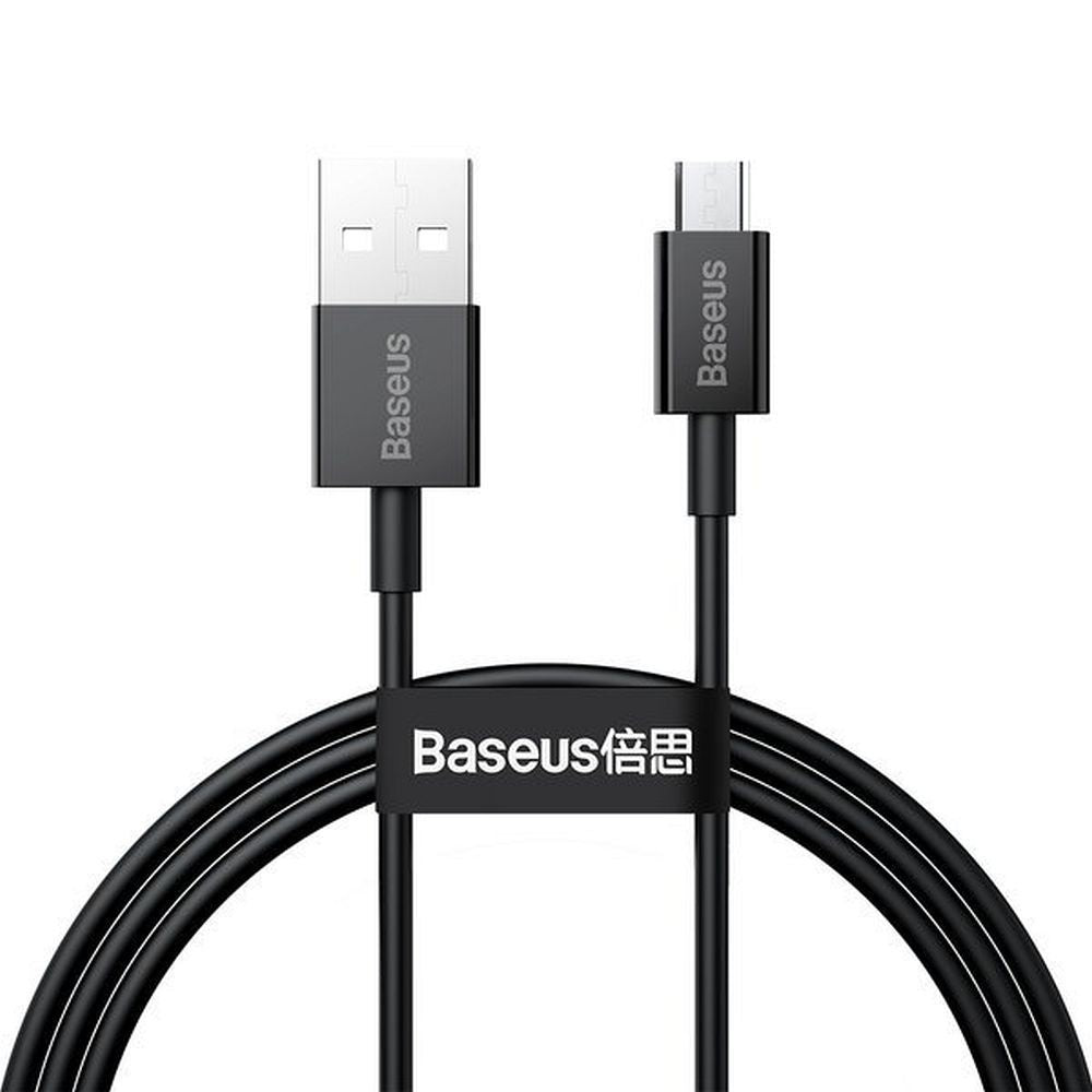 BASEUS кабел USB A към Micro USB 2A Superior CAMYS-A01 2 м черен