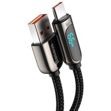 Заредете изображение във визуализатора на галерията – BASEUS кабел USB A към Lightning 1,5A Cafule CALKLF-C09 2 м червен
