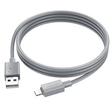 Заредете изображение във визуализатора на галерията – Кабел Hoco USB A to Lightning 2,4A X107 1 m сив
