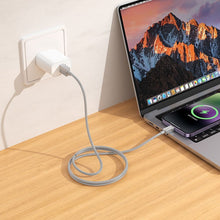 Заредете изображение във визуализатора на галерията – Кабел Hoco USB A to Lightning 2,4A X107 1 m сив
