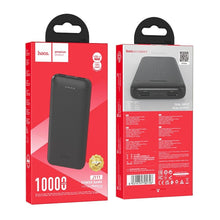 Заредете изображение във визуализатора на галерията – HOCO powerbank 10 000 mAh 2A J111 black
