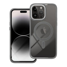 Заредете изображение във визуализатора на галерията – Гръб COLOR EDGE MAG COVER съвместим с MagSafe за IPHONE 16 titatnium сив
