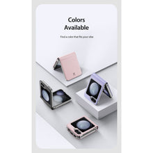 Заредете изображение във визуализатора на галерията – Калъф DUX DUCIS BRIL за SAMSUNG Z Flip6 5G розов
