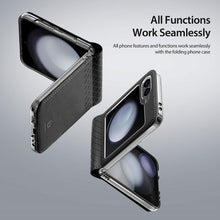 Заредете изображение във визуализатора на галерията – Калъф DUX DUCIS BRIL за SAMSUNG Z Flip6 5G лилав
