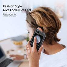 Заредете изображение във визуализатора на галерията – Калъф DUX DUCIS BRIL за SAMSUNG Z Flip6 5G лилав
