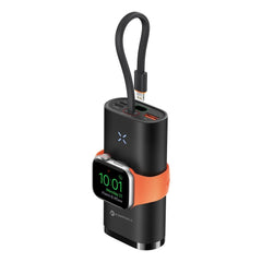 Външна батерия Forcell F-Energy F10K4 PD QC3.0 3A 22,5W 10000 mAh за Apple Watch - черна