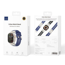 Заредете изображение във визуализатора на галерията – WiWU - Wi-WB012 Urban Watch Band 42/44/45/49mm - син
