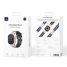 Заредете изображение във визуализатора на галерията – WiWU - Wi-WB012 Urban Watch Band 42/44/45/49mm - черен
