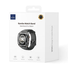 Заредете изображение във визуализатора на галерията – WiWU - Wi-WB013 Rambo Watch Band 42/44/45mm - черен
