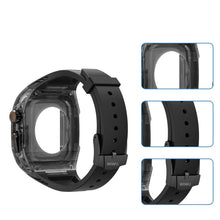 Заредете изображение във визуализатора на галерията – WiWU - Wi-WB014 2in1 Armor Watch Band 49mm - черен
