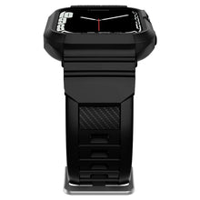 Заредете изображение във визуализатора на галерията – SPIGEN RUGGED ARMOR калъф за ”PRO” for APPLE Watch 4 / 5 / 6 / 7 / 8 / 9 / SE (40 / 41 mm) черен
