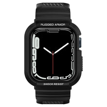 Заредете изображение във визуализатора на галерията – SPIGEN RUGGED ARMOR калъф за ”PRO” for APPLE Watch 4 / 5 / 6 / 7 / 8 / 9 / SE (40 / 41 mm) черен
