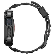 Заредете изображение във визуализатора на галерията – Оригинален гръб SPIGEN TOUGH ARMOR ”PRO” for APPLE Watch 7 / 8 / 9 (45 mm) metal черен
