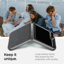 Заредете изображение във визуализатора на галерията – Оригинален гръб SPIGEN AIRSKIN for SAMSUNG Z Flip 6 glitter crystal
