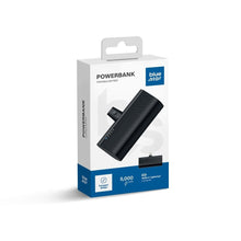 Заредете изображение във визуализатора на галерията – BLUE STAR powerbank 5000 mAh with built-in connector Lightning 2,1A W0556P black
