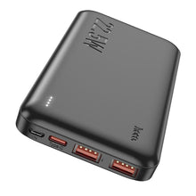 Заредете изображение във визуализатора на галерията – HOCO powerbank 10000 mAh PD QC 3A 22,5W J101 black
