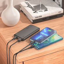Заредете изображение във визуализатора на галерията – HOCO powerbank 10000 mAh PD QC 3A 22,5W J101 black

