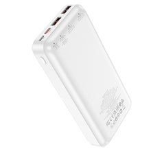 Заредете изображение във визуализатора на галерията – HOCO powerbank 20000 mAh PD QC 3A 22,5W J101A white
